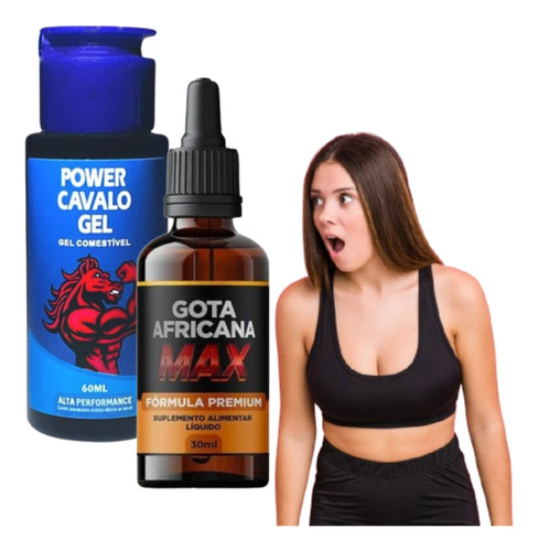 Kit 1 Gotamax + 1 Power Gel: Mais Força E Firmeza Com Tudo !