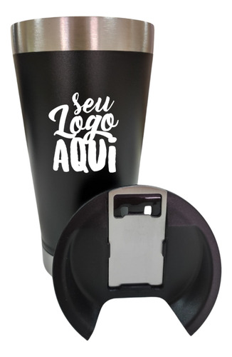 Kit 30 Copos Térmicos 473ml Personalizados Com Sua Logo Nome
