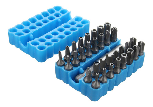 33pcs Seguridad A Prueba De Manipulaciones Torx Hex Star Bit