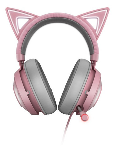 Headset Gamer Razer Kraken Kitty Chroma Quartz