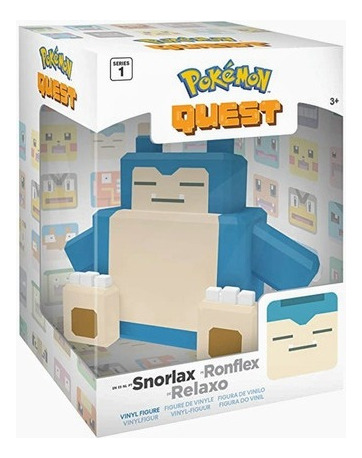 Snorlax Pokemon Quest 10cm Vinyl S1 Se