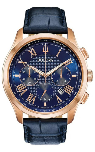 Reloj Bulova Classic Cronógrafo, Azul 97b170