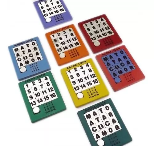 Kit 6 Racha Cuca/quebra Cabeça Números E Letras Infantil