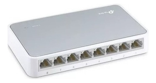 Switch De Red Tp-link Tl-sf1008d 10/100 8 Puerto Rj45 200mb