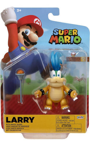 Super Mario Bros - Figura Larry  10 Cm Altura Jakks Pacific