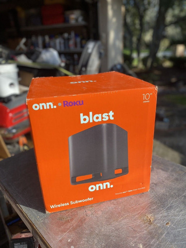 Onn Roku Blast - Cine En Casa Con Subwoofer Inalámbrico Y Co