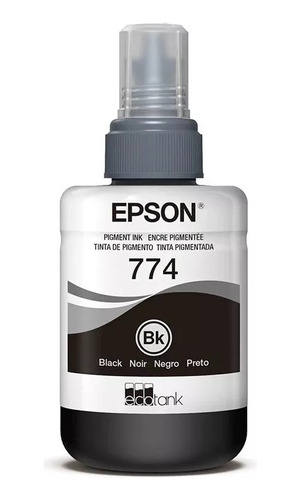Botella De Tinta Negra Epson 774