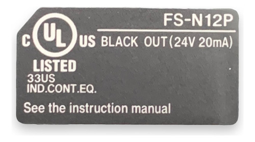 Keyence Fs-n12p
