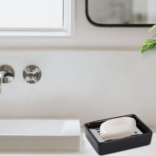 Jabonera De Baño Con Soporte Para Esponja De Baño,