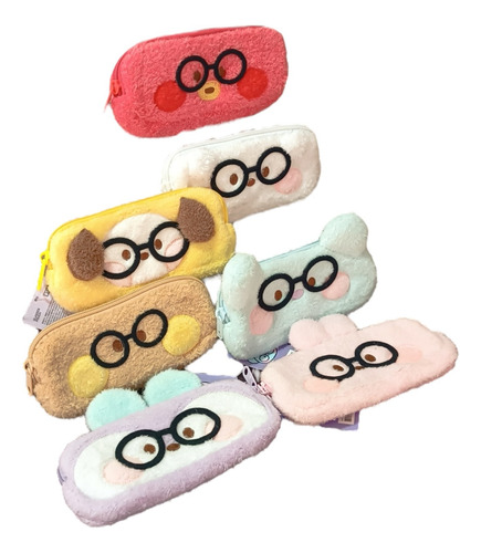 Bt21 - Minini Glases Pouch Original Kpop Bts Bt21 Cooky