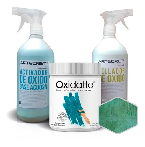 Oxidatto Kit Completo 6m2 Revestimiento Bronce | Artecret