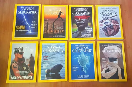 Revistas National Geographic (inglés) Valor X Unidad Parte2 (Usado)