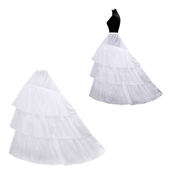 Vestido De Mujer Princesa Enagua Hoop Gothic White 6621 