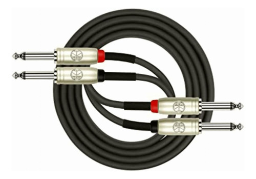 Kirlin Cable Ap-405pr-06/bk 6 Pies Cable De Conexión Dual
