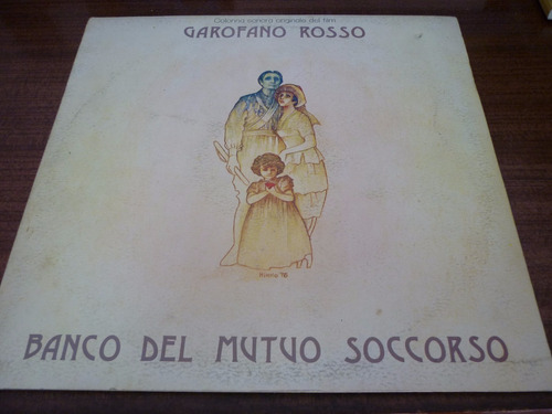 Banco Del Mutuo Sccorso Garofano Rosso Ost Vinilo Italiano