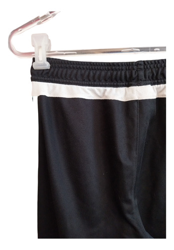 Pantalón Adidas Negro Con Rayas Blancas 2 Bolsillos T.xs (Usado)