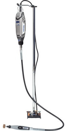 Suporte vertical Dremel 2222 Mini Lathe para uso flexível Frequência 50