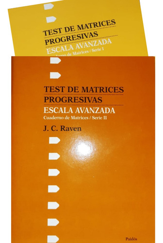 Test De Matrices Porgresivas: Escala Avanzada