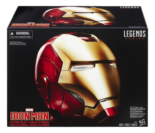 Casco Electronico Marvel Legends Iron Man