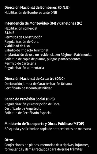 Imagen 2 de 10 de Habilitación Bomberos, Comercial-declaración Jurada-bps
