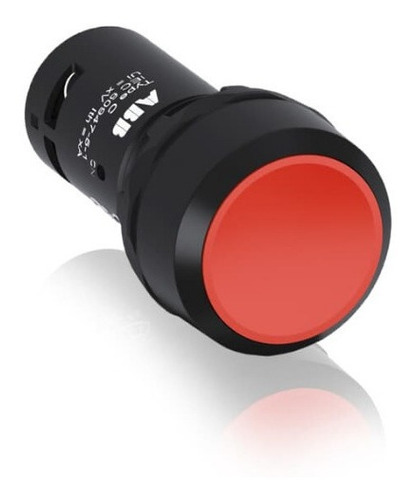 Pulsador Rasante Compacto 1nc Rojo - Abb