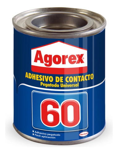 Adhesivo De Contacto Agorex 60 Tarro 1/32 Gl 120 Ml 