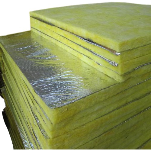 Lana De Vidrio Con Foil Aluminio - Paneles De 1.2m X 0.6m 