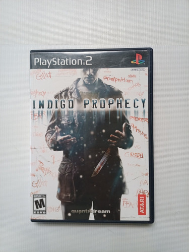Indigo Prophecy Para Playstation 2 Ps2 Quantic Dream Atari (Usado)