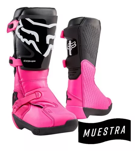 FOX Botas Moto Mujer Comp Negro Fox FOX