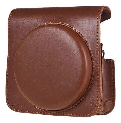 Funda Para Cámara Sq6 Film Instant Brown Con Cámara Andoer S