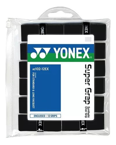 Cubregrips Yonex Supergrap Pack X 12 Overgrip Pro Adherente