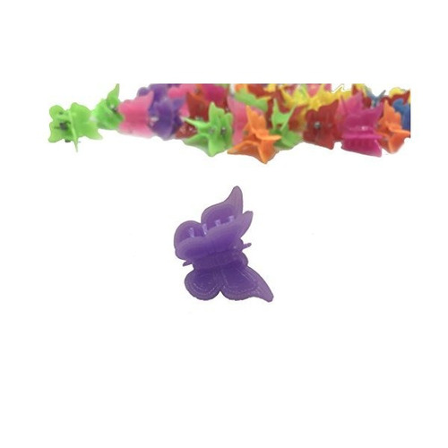 50 Pack De 90 De Las Pinzas De Pelo De La Mariposa, De 90 Cl