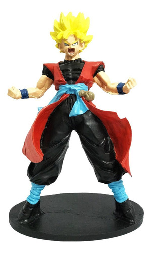 Figura de resina Goku Dragon Ball Goku Super Saiajin de 20 cm