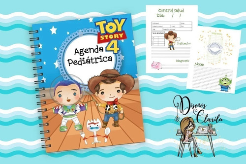 Imagen 4 de 9 de Kit Imprimible Agenda Cuaderno Pediátrico Editable 8 Agendas