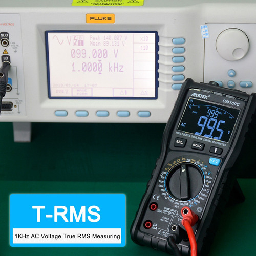Mestek 10000 Counts True Rms Multifuncional Digital