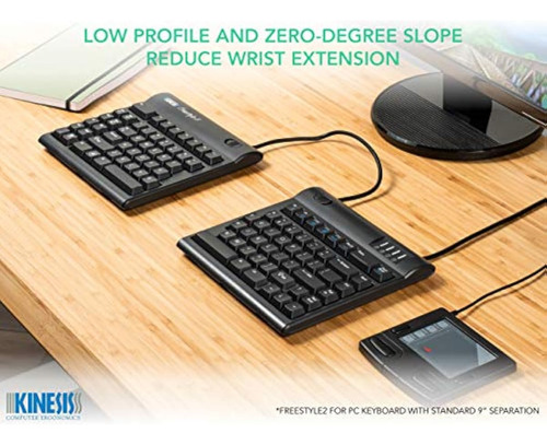 Teclado Ergonómico Kinesis Freestyle2 Para Pc (20)