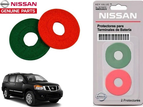 Protector De Terminales Batería Nissan Armada 2011 Original