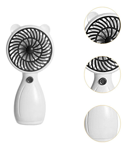 4 Pequeño Ventilador Personal, Mini Ventilador De