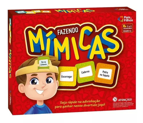 Jogo Divertido De Mimica P/ Crianças Imitatrix - Original Estrela