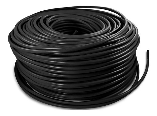 Cable Electrico Cca Calibre 8 Negro 100 Metros