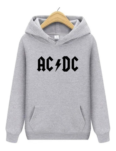 Sudadera Premium Ac Dc Reflejante Hoodie Unisex