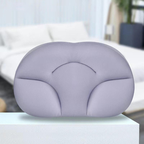 * Almohada Para Dormir 3d Dormir Cuello Hombro Ropa Gris