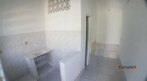 Imagem 1 de 11 de Kitnet Com 1 Dormitório Para Alugar, 25 M² Por R$ 350,00/mês - Taquara - Rio De Janeiro/rj - Kn0004