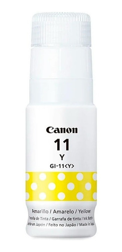 Botella Tinta Canon 11 Amarillo Gi-11 Y 4536c001aa Original