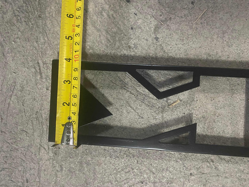 Emblema De Camion Mack Negro 94 Cms Largo (Usado)