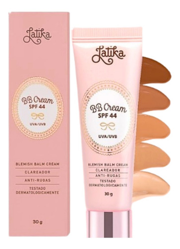 Base de maquiagem em creme Latika LATIKA BB CREAM BB Cream Latika Clareador BB Cream - 30mL 30g