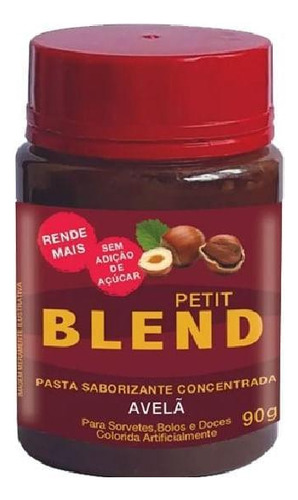 Pasta Saborizante Concentrada Blend Avelã 90g Blending