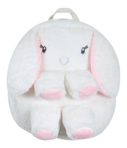 Cartera Niña Plush Crudo 