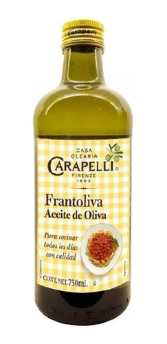Aceite Oliva Virgen Carapelli 750 Ml