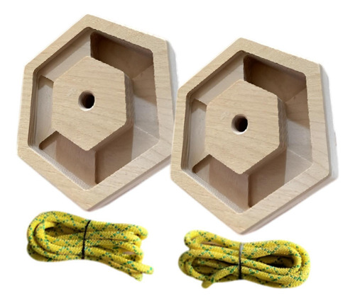 2x Treal Hangboard Traking Rock Climbing Sostiene Tablas De